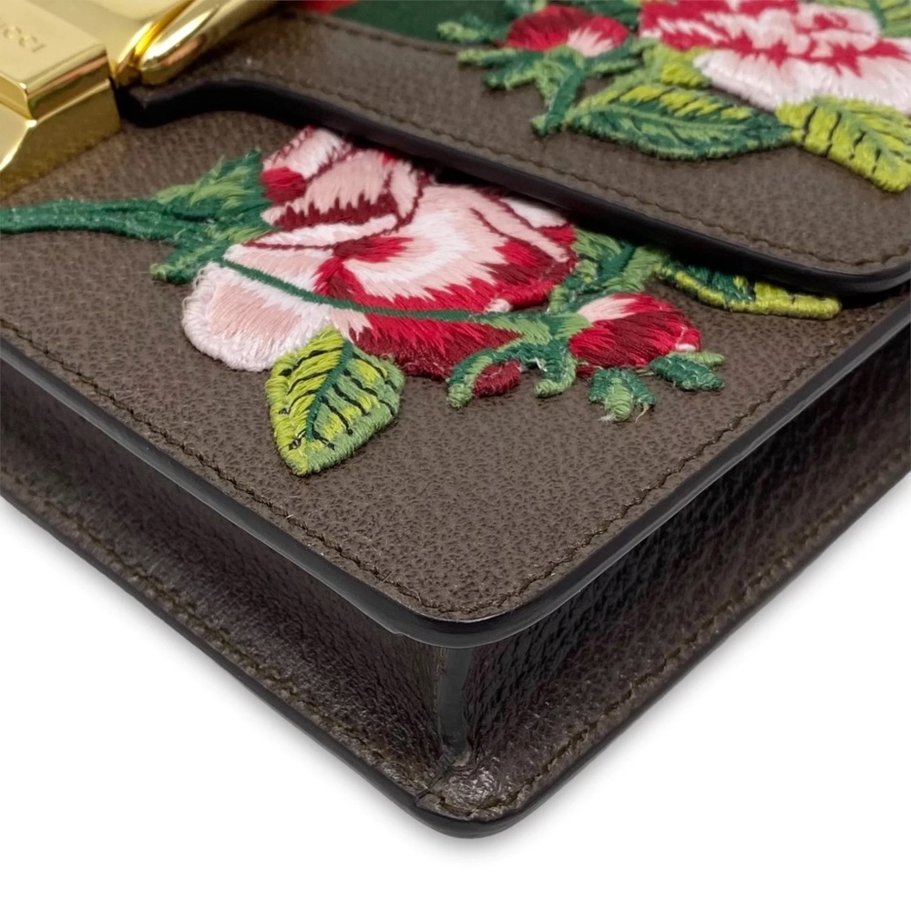 ❌SOLD❌Gucci Embroidered Sylvie Clutch Belt Bag - Picture 8 of 14